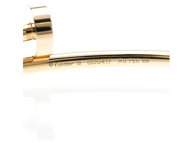 Joncs Cartier Juste Un Clou SM en or rose 18K Doré - vue 11