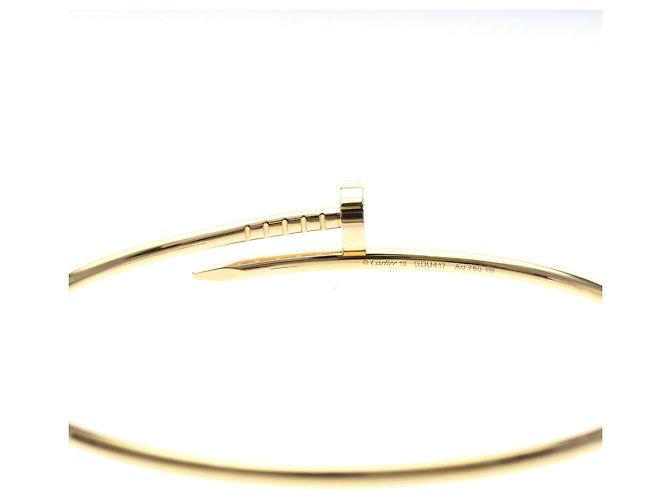 Joncs Cartier Juste Un Clou SM en or rose 18K Doré - vue 9