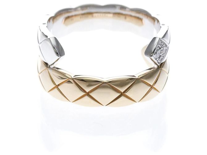 Chanel Coco Crush Large Diamantring Silber Golden - Ansicht 2