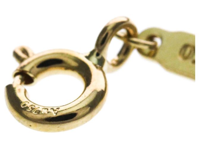 Autre Marque Collana Tiffany T Smile Small Size in oro giallo 18K D'oro - vista 8