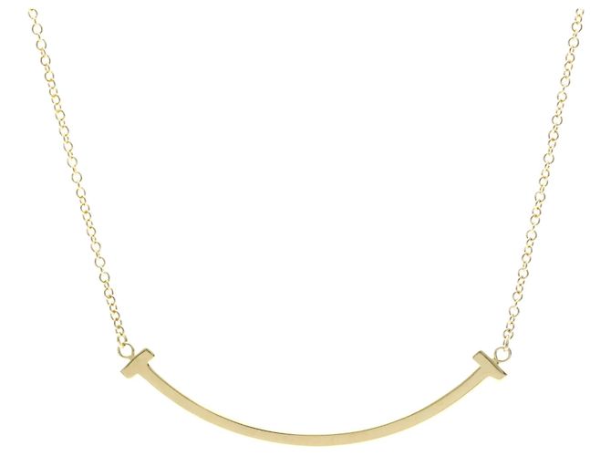 Autre Marque Collana Tiffany T Smile Small Size in oro giallo 18K D'oro - vista 2