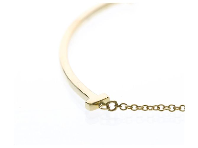Autre Marque Collana Tiffany T Smile Small Size in oro giallo 18K D'oro - vista 3