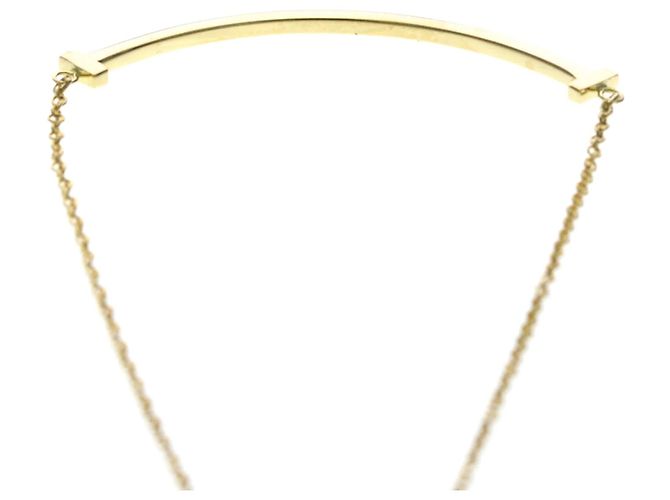 Autre Marque Collana Tiffany T Smile Small Size in oro giallo 18K D'oro - vista 6