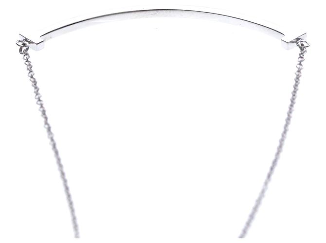 Autre Marque Collana Tiffany T Smile Small Size in oro bianco 18K Argento - vista 6