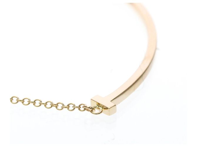 Autre Marque Collana Tiffany T Smile Small Size in oro rosa 18K D'oro - vista 5