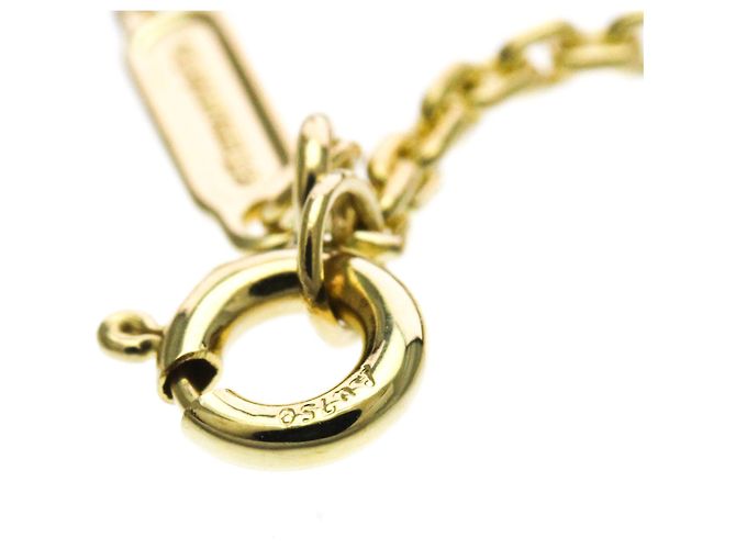 Autre Marque Collana Tiffany Hardware Double Link in oro giallo 18K D'oro - vista 11