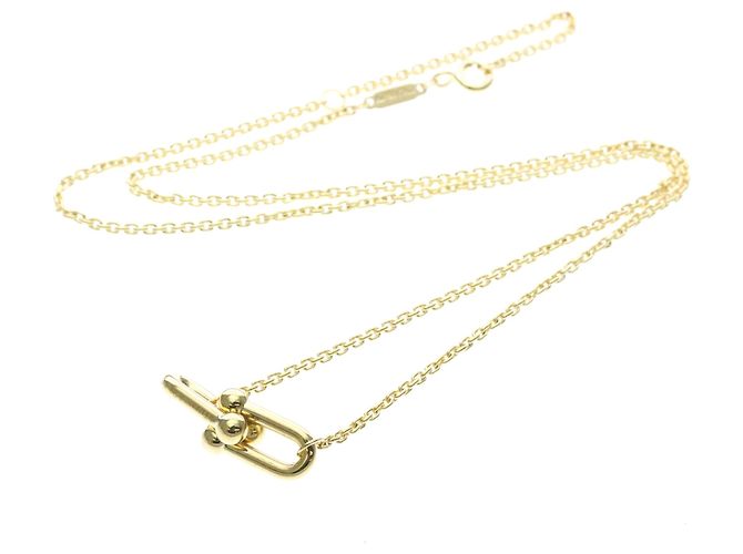 Autre Marque Collana Tiffany Hardware Double Link in oro giallo 18K D'oro - vista 14