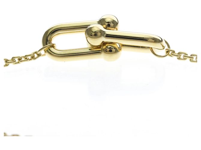 Autre Marque Collana Tiffany Hardware Double Link in oro giallo 18K D'oro - vista 4