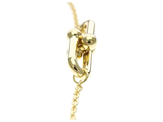 Autre Marque Collana Tiffany Hardware Double Link in oro giallo 18K D'oro - vista 5