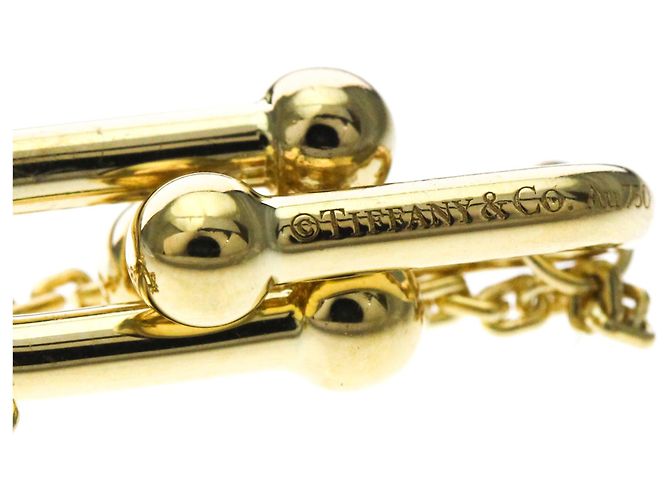Autre Marque Collana Tiffany Hardware Double Link in oro giallo 18K D'oro - vista 6