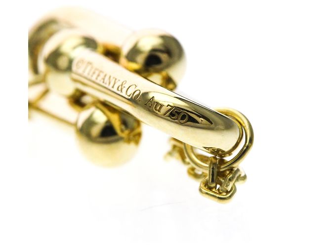Autre Marque Collana Tiffany Hardware Double Link in oro giallo 18K D'oro - vista 7