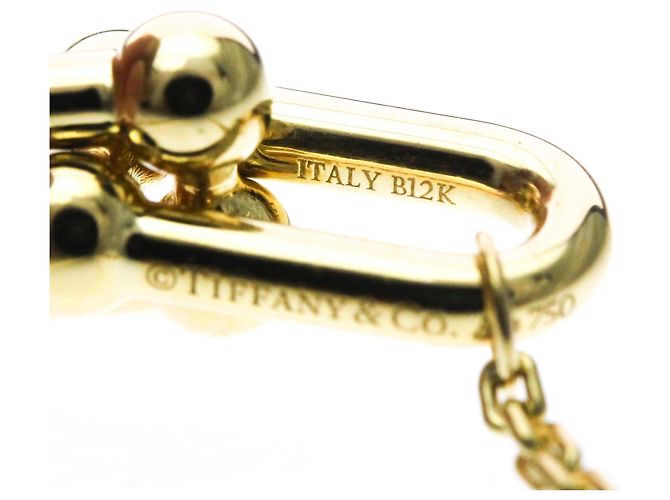 Autre Marque Collana Tiffany Hardware Double Link in oro giallo 18K D'oro - vista 8