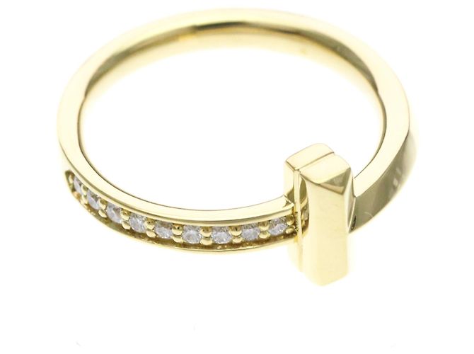 Autre Marque Anello Tiffany T One Narrow in oro giallo 18K D'oro - vista 10