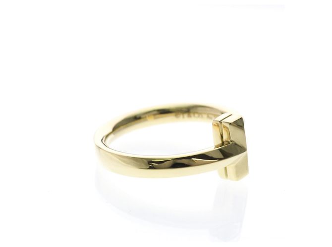 Autre Marque Anello Tiffany T One Narrow in oro giallo 18K D'oro - vista 4