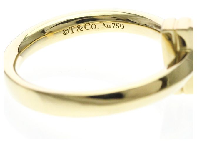 Autre Marque Anello Tiffany T One Narrow in oro giallo 18K D'oro - vista 8