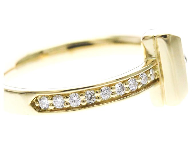 Autre Marque Anello Tiffany T One Narrow in oro giallo 18K D'oro - vista 9