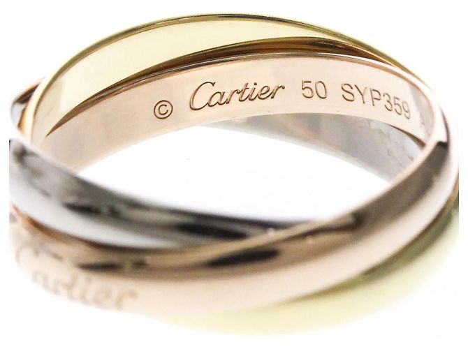 Cartier Trinity Ring in 18K Gold Golden - Ansicht 7