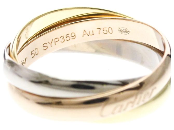 Cartier Trinity Ring in 18K Gold Golden - Ansicht 8