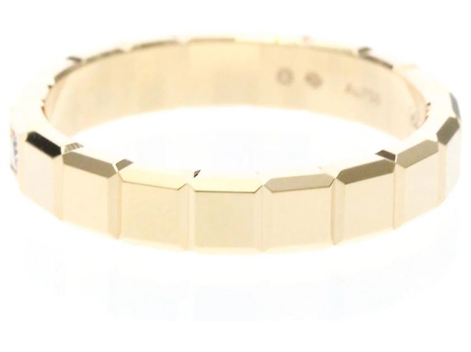 Chopard Ice Cube Diamond Ring in 18K Pink Gold Golden - view 2