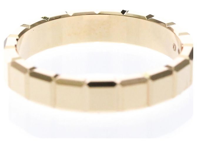Chopard Ice Cube Diamond Ring in 18K Pink Gold Golden - view 8