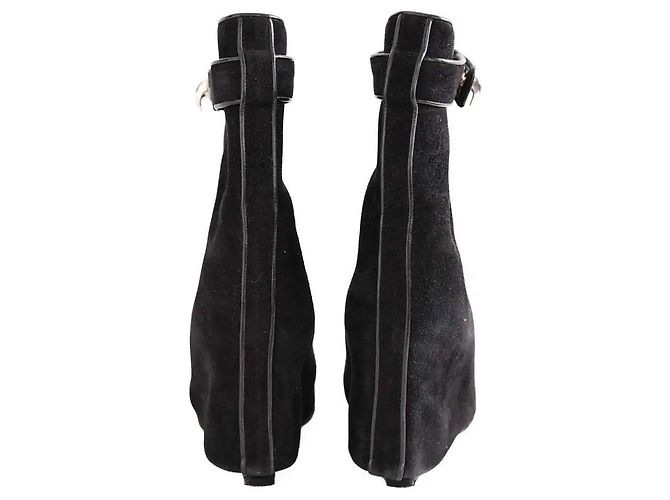 Givenchy Shark Boots Black Suede - view 2