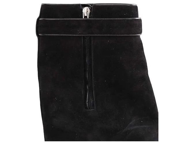 Givenchy Shark Boots Black Suede - view 4