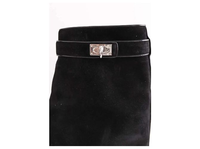 Givenchy Shark Boots Black Suede - view 5