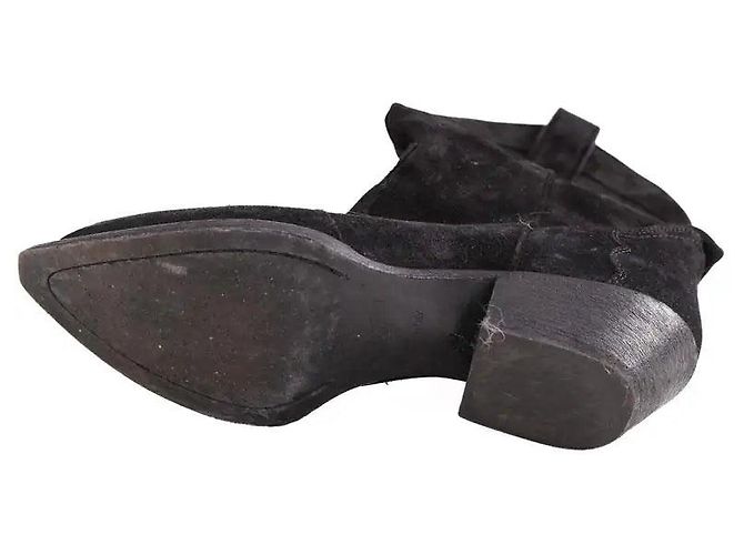 Autre Marque Stivali western Saint Laurent in camoscio nero 37 - vista 6