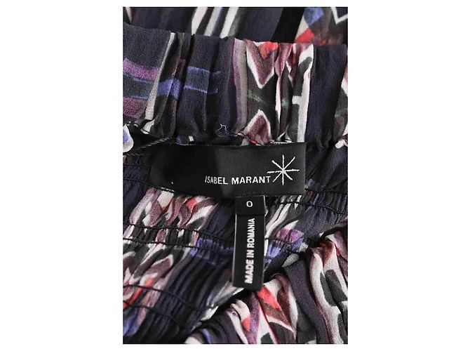 Minifalda de seda negra Isabel Marant Negro - vista 4