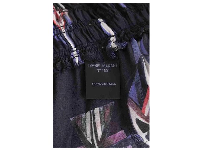 Minifalda de seda negra Isabel Marant Negro - vista 5