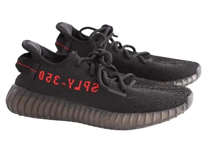 Yeezy Sneaker schwarz Stoff Größe 38 - Ansicht 3
