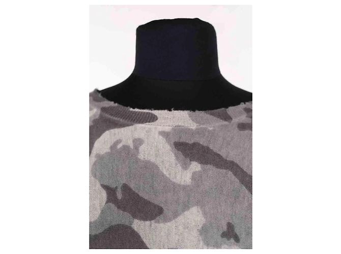 Pull en cachemire gris Zadig & Voltaire M - vue 2