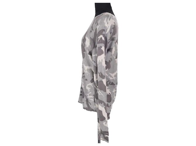 Pull en cachemire gris Zadig & Voltaire M - vue 3