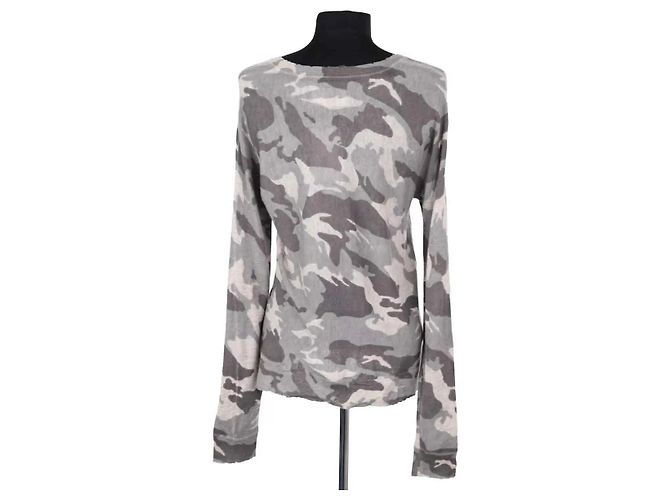 Pull en cachemire gris Zadig & Voltaire M - vue 4