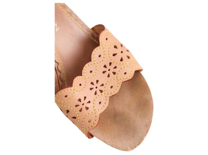 Louis Vuitton Absatzschuhe aus Leder beige Größe 38 - Ansicht 4