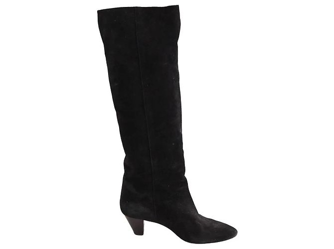 Botas de ante negras Isabel Marant Etoile Talla 38 Negro - vista 3