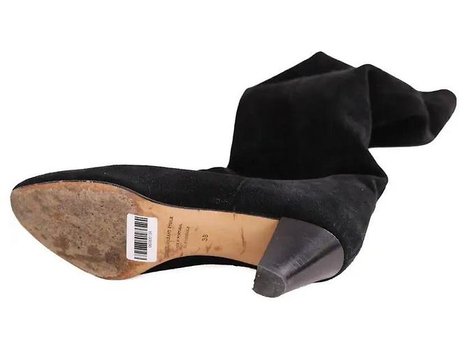 Botas de ante negras Isabel Marant Etoile Talla 38 Negro - vista 5