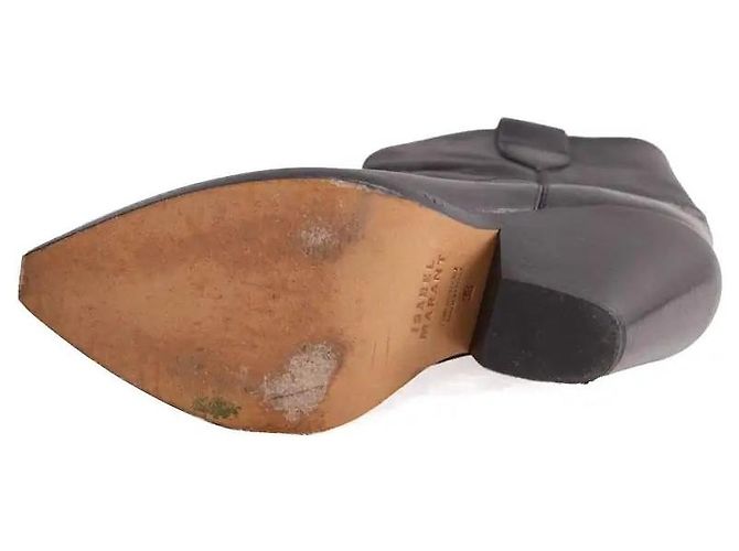Stivaletti Isabel Marant in pelle nera taglia 38 Nero - vista 6