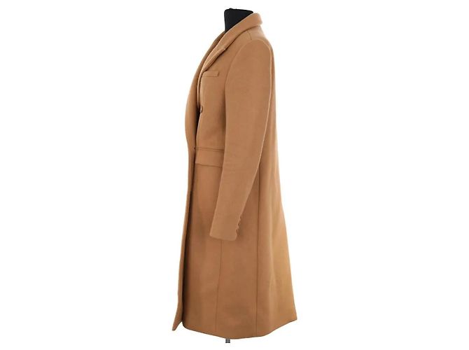 Abrigo Peacoat Ba&Sh de lana camel Camello - vista 3