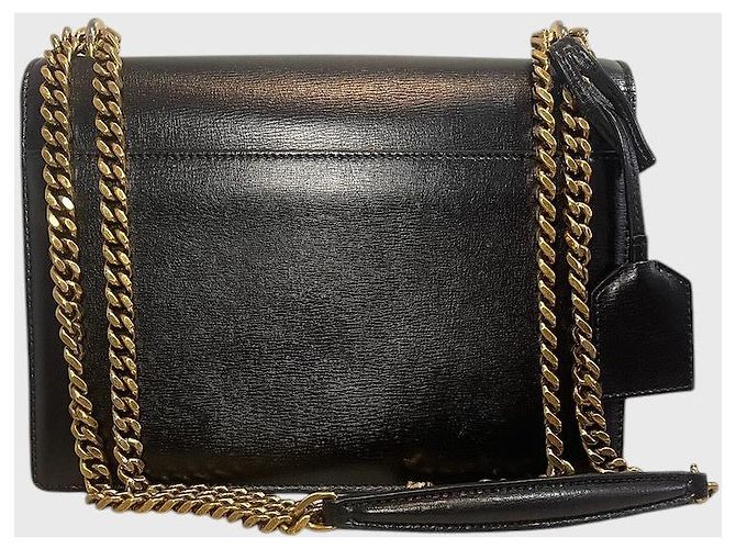 Autre Marque Borsa Saint Laurent Sunset nera Nero - vista 6