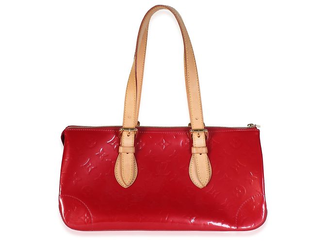 Louis Vuitton Pomme D'Amour Monogram Vernis Rosewood Rosso - vista 2