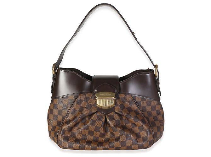 Louis Vuitton Damier Ebene Canvas Sistina MM Marrone - vista 8