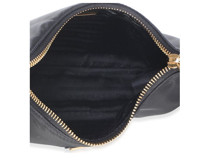 Bolsa Prada Mini Re-Edition 2005 em Re-Nylon e Saffiano Preta Preto - vista 5