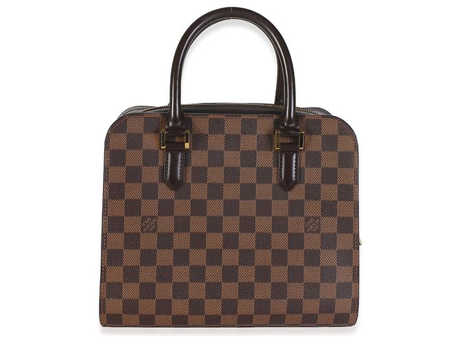 Louis Vuitton Damier Ebene Canvas Triana PM Castaño - vista 2
