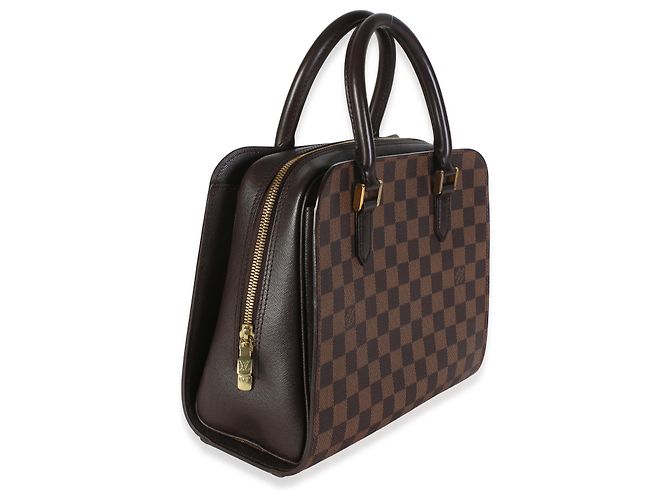 Louis Vuitton Damier Ebene Canvas Triana PM Castaño - vista 4