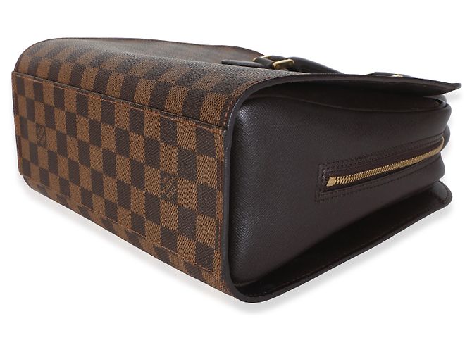 Louis Vuitton Damier Ebene Canvas Triana PM Castaño - vista 6