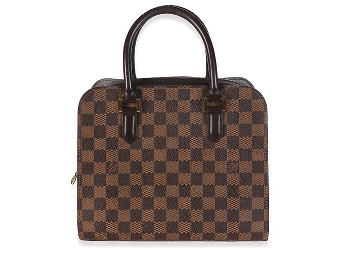 Louis Vuitton Damier Ebene Canvas Triana PM Castaño - vista 8