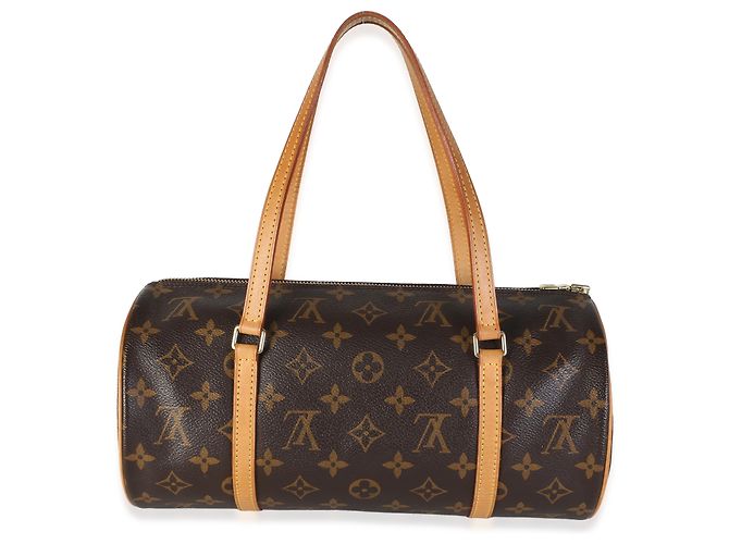 Louis Vuitton Monogram Canvas Papillon 30 With Companion Brown Beige - view 2