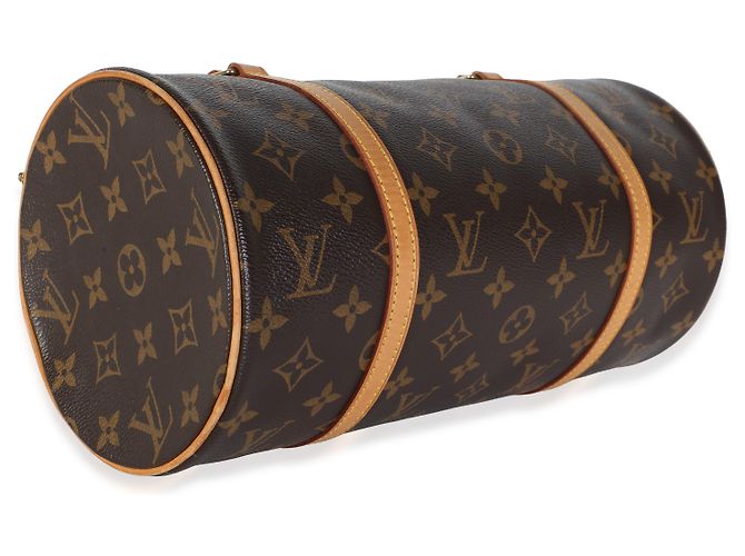 Louis Vuitton Monogram Canvas Papillon 30 With Companion Brown Beige - view 7