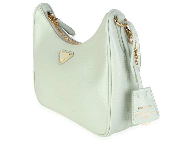 Prada Acqua Green Saffiano Re-Edition 2005 Tasche Grün - Ansicht 3